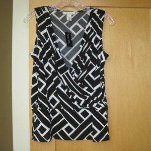 White House Black Market Sleeveless Shirt NWT